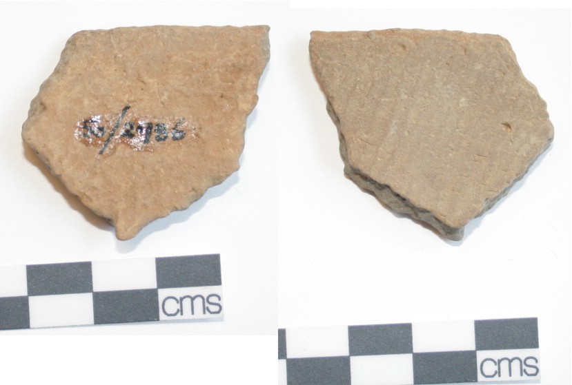 Image for: Rim sherd of a pottery vessel