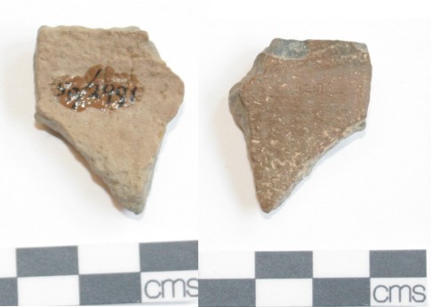 Image for: Body sherd of a pottery vessel