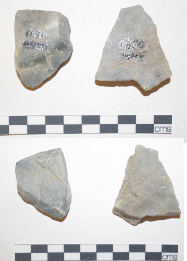 Image for: Body sherds of a stone vessel