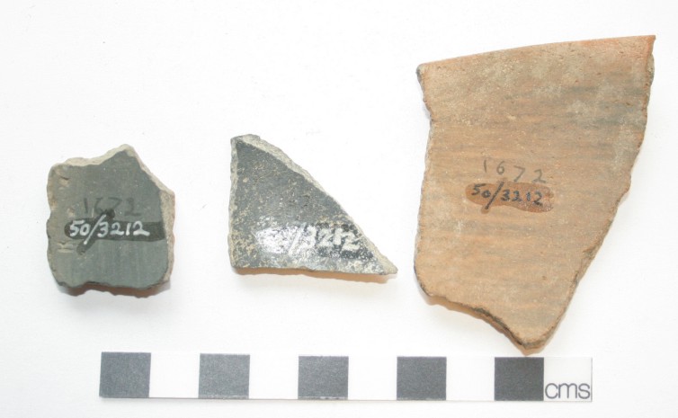 Image for: Sherds of pottery vessels