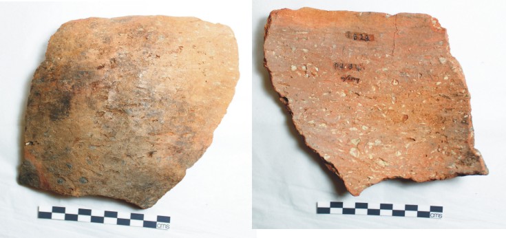 Image for: Rim sherd of a pottery vessel