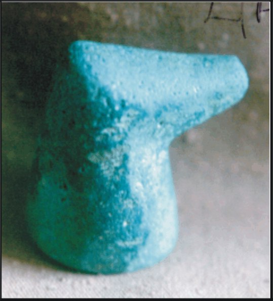 Image for: Faience pestle