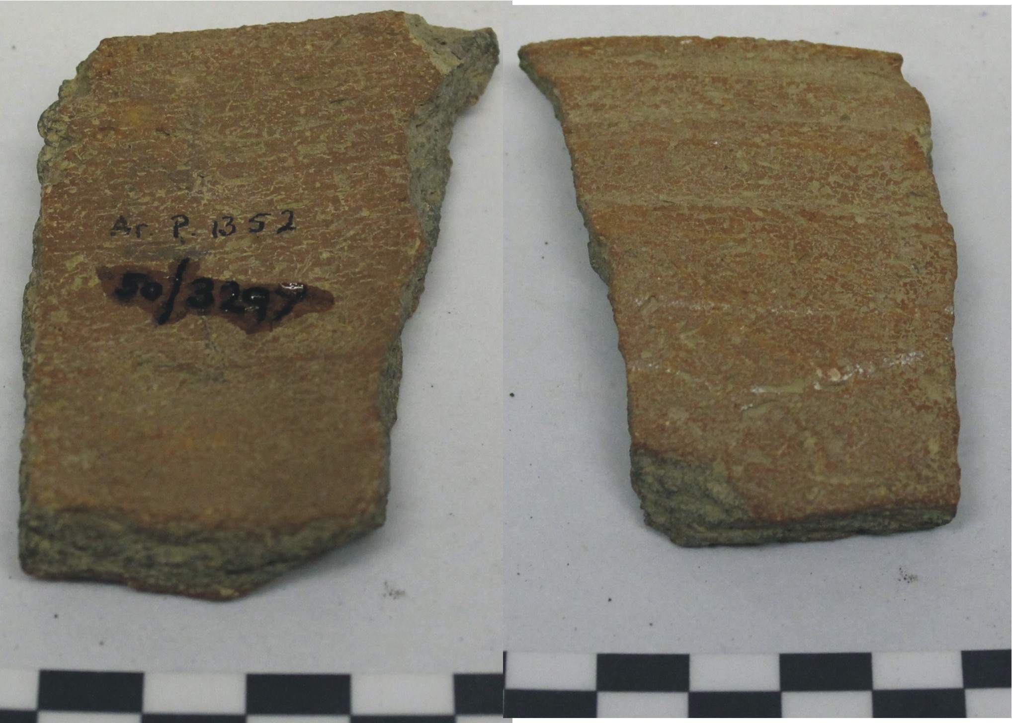 Image for: Rim sherd of a pottery vessel