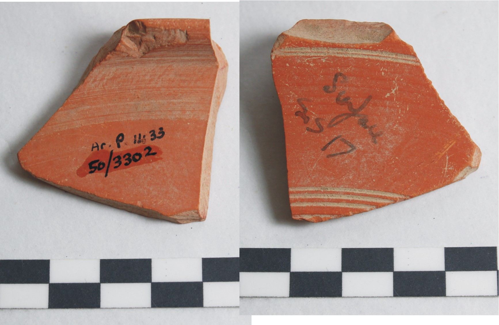 Image for: Base sherd of a pottery vessel