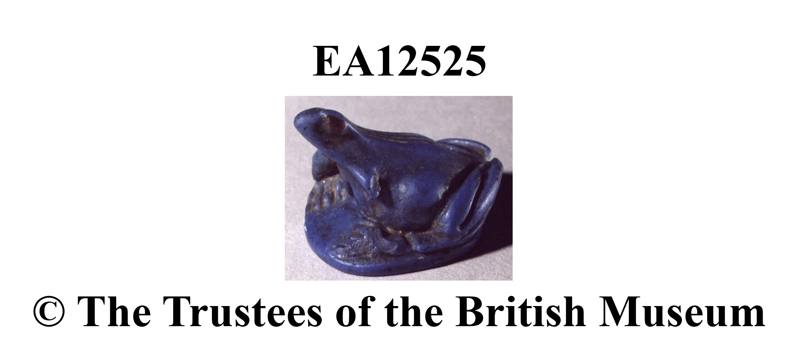 Image for: Stamp amulet of a frog