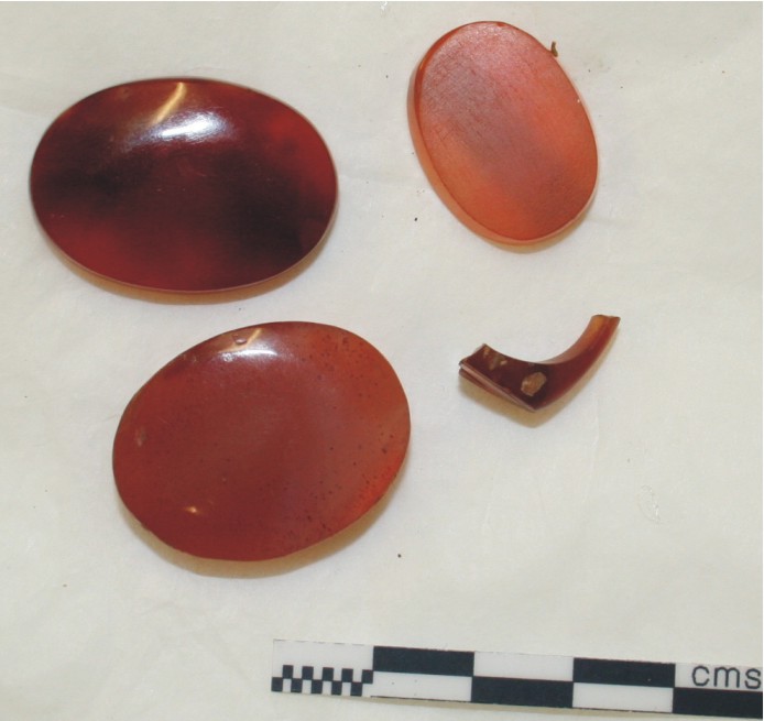 Image for: Polished fragment of carnelian