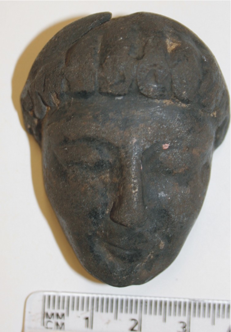Image for: Face of a stone head