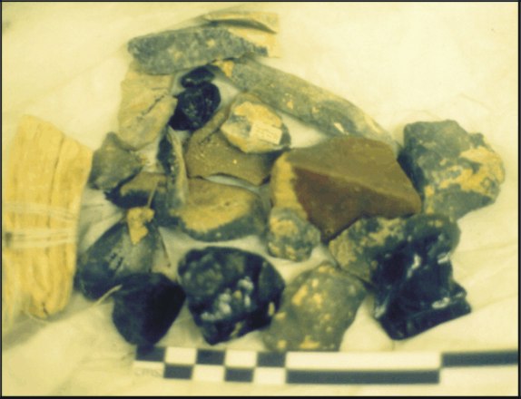 Image for: Various objects including flint, obsidian and teeth