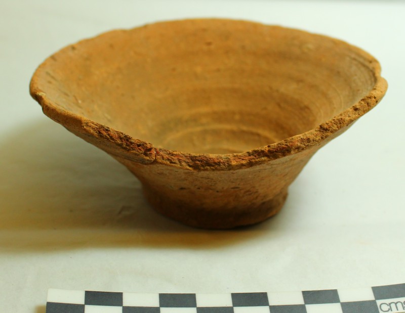 Image for: Small pottery bowl.