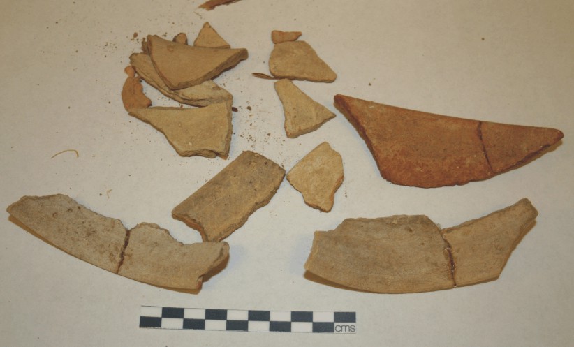 Image for: Sherds of a pottery vessel