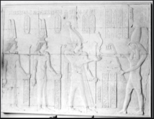 Image for: Plaster cast of a frieze
