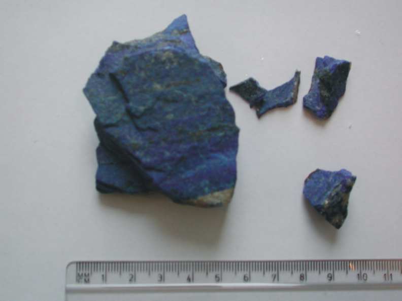 Image for: Fragment of lapis lazuli