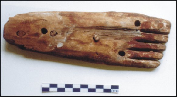 Image for: Foot from a coffin