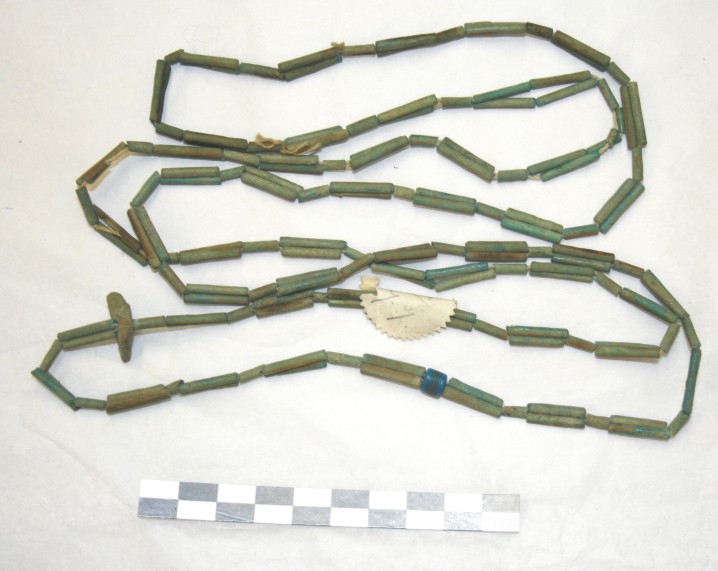 Image for: String of beads with an amulet