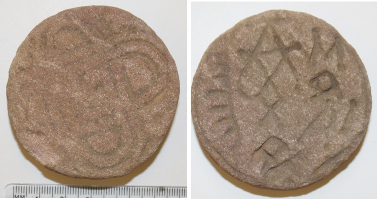 Image for: Engraved amulet or seal