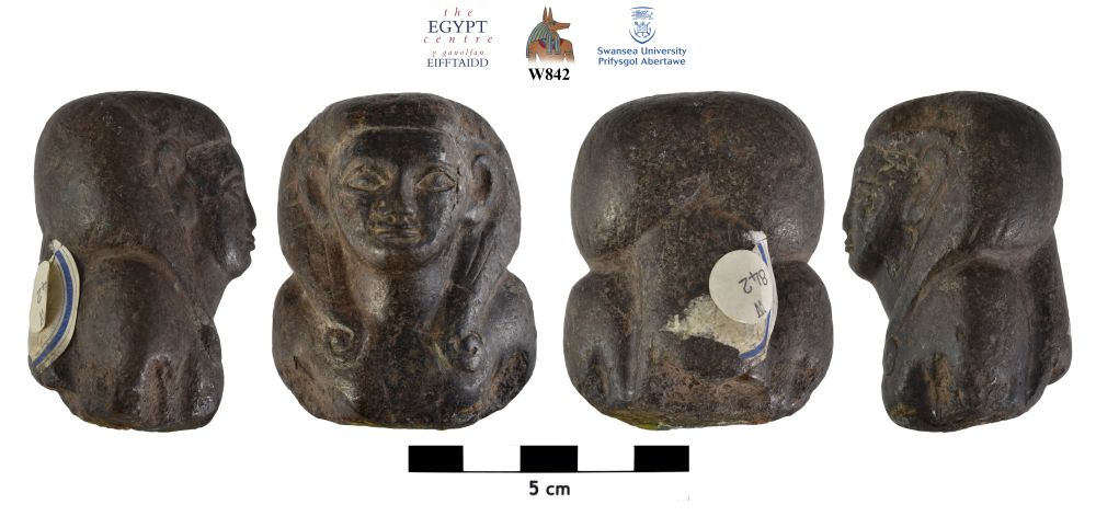 Image for: Head of a stone statue